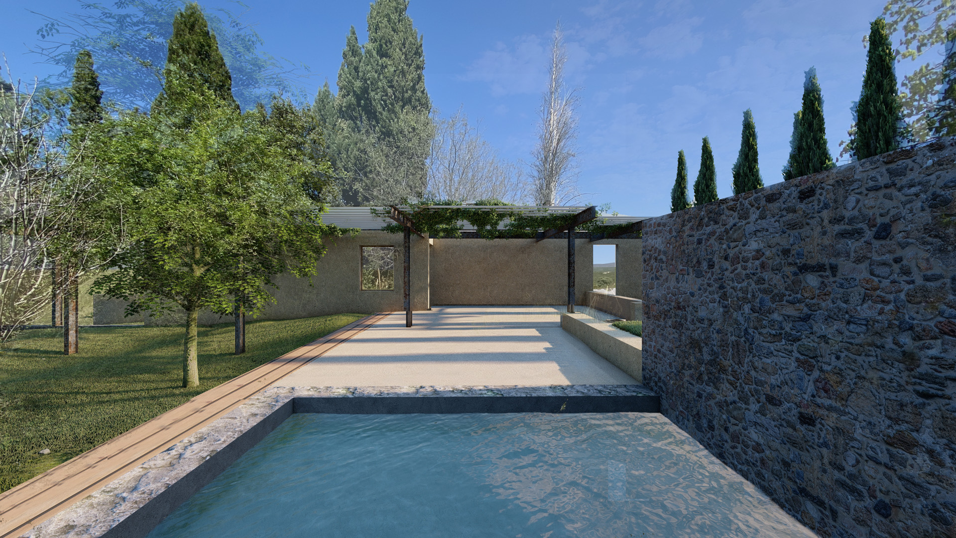 La Bastide grise Architecture 2+